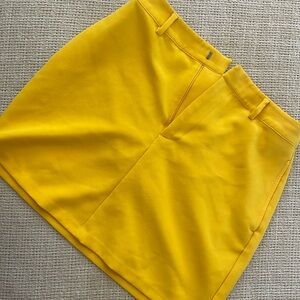 Vibrant Yellow Women's Skirt